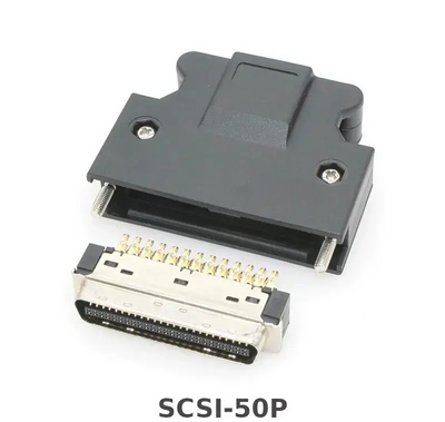 SCSI-50P разъем для управляющих входов/выходов 50PIN PLUG SCSI-50P фото